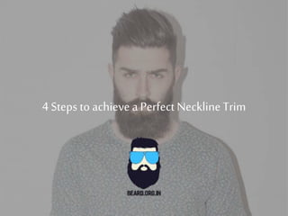 4 Steps to achieve a Perfect NecklineTrim
 