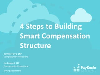 4 Steps to Building a Smart Compensation Structure | PDF