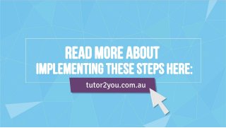 4 steps to prepare child for a new term