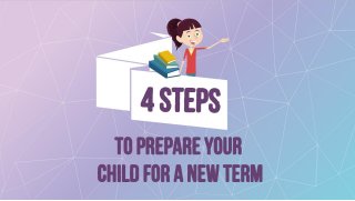 4 steps to prepare child for a new term