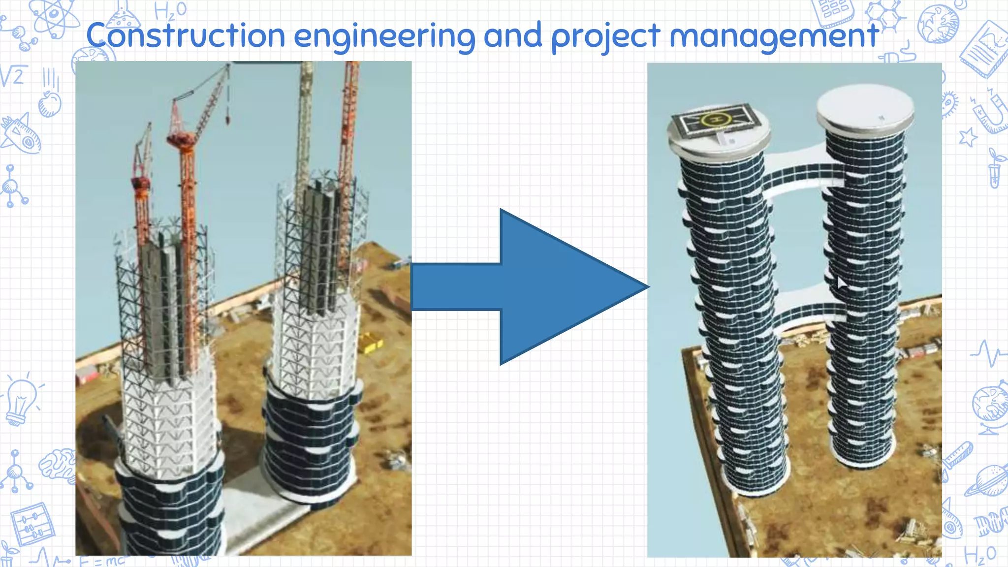 Construction engineering and project management
 
