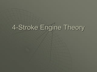4-Stroke Engine Theory
 