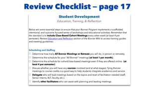 Review Checklist — page 17
 