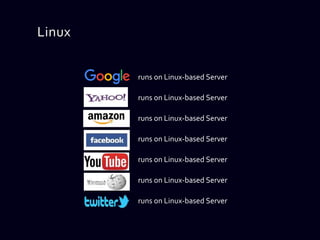 Linux Open Source Community Example Open Source Software | PPTX