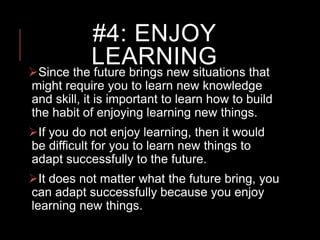 4 successful skills for the future | PPT