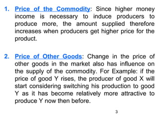 4 supply function | PPT