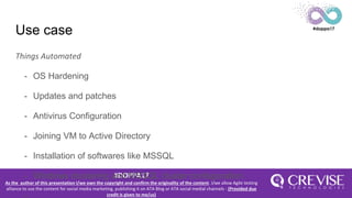 Windows Automation with Ansible | PPTX