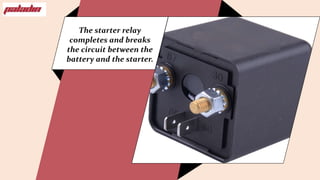 4 Symptoms of a Bad Starter Relay in your Mercedes Benz PPTX