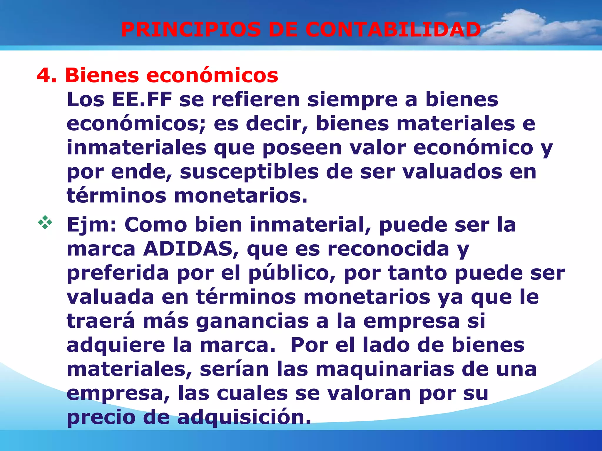 PRINCIPIOS DE CONTABILIDAD GENERALMENTE ACEPTADOS | PPT