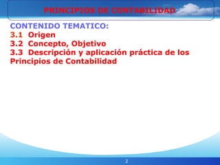 PRINCIPIOS DE CONTABILIDAD GENERALMENTE ACEPTADOS | PPT
