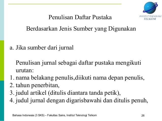 Tata tulis karya ilmiah