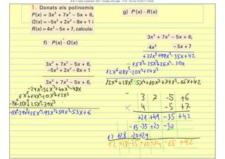 4t B i C unitat 3 polinomis. Part 1. Octubre 2012.gwb - 11/15 - Thu Oct 18 2012 11:56:04
 