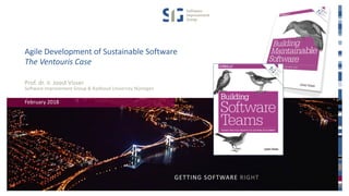 04. Agile development of sustainable software - Joost Visser - #ScaBru18 Slide 1