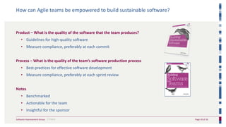 04. Agile development of sustainable software - Joost Visser - #ScaBru18 Slide 20