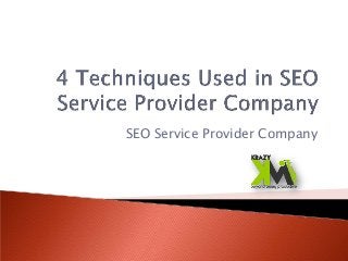 SEO Service Provider Company
 