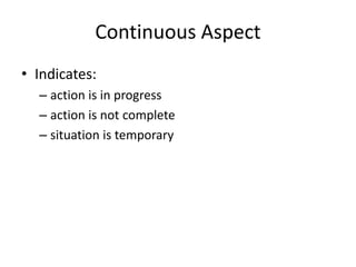 Tenses - English Grammar | PPSX