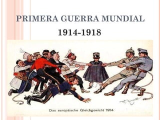 PRIMERA GUERRA MUNDIAL 1914-1918 