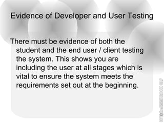4 testing & documentation of the implementation | PPT