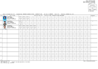 RESULT TABULATION SHEET
Result Prepared on: 26/08/2021
Result Declared on: 26/08/2021
Page No.: 0036
LEGEND
PAPERID(CREDIT...