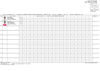 RESULT TABULATION SHEET
Result Prepared on: 26/08/2021
Result Declared on: 26/08/2021
Page No.: 0008
LEGEND
PAPERID(CREDIT...