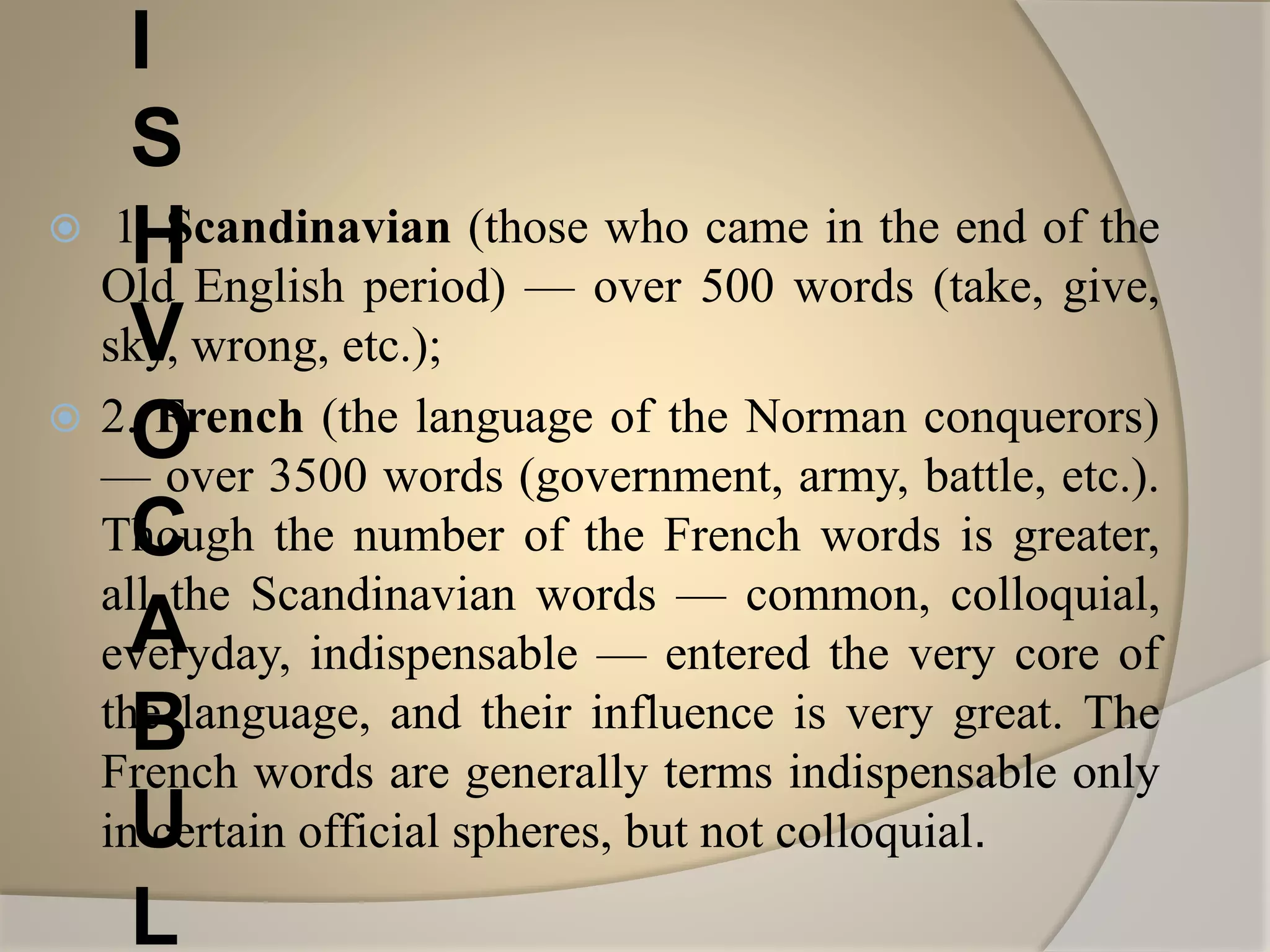 MIDDLE ENGLISH LANGUAGE | PPTX