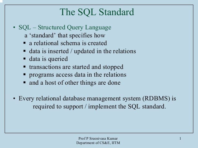 4 the sql_standard