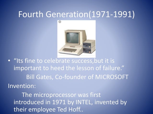 4th generation of computer | PDF | Computing | Technology & Computing