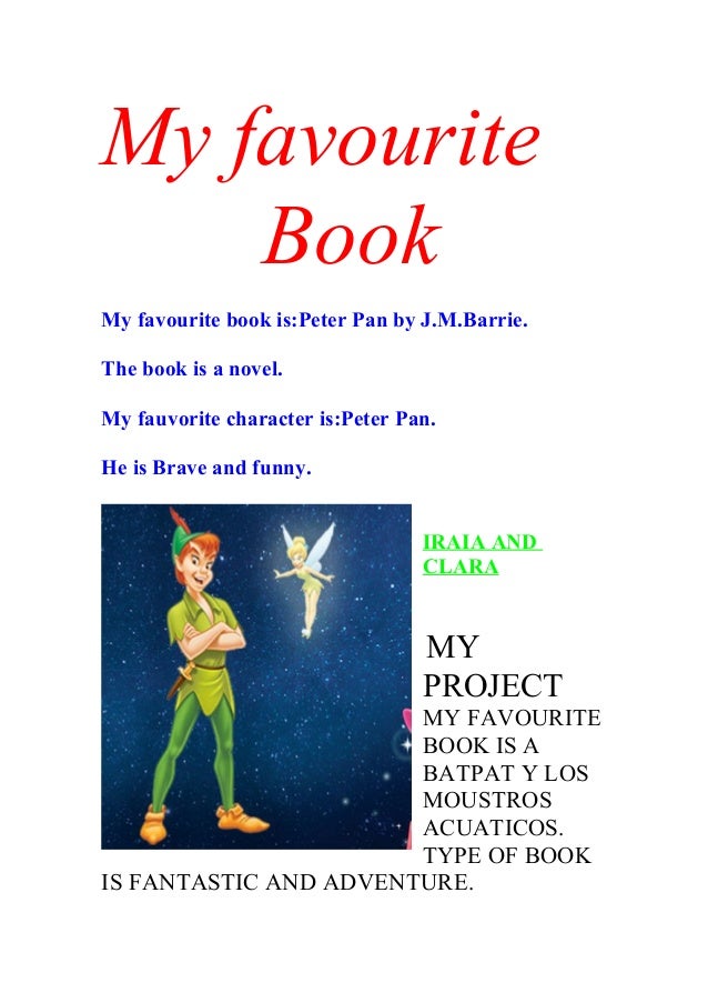 my favorite book essay for class 3