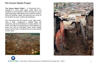 4th HNP Kibera presentation | PPT