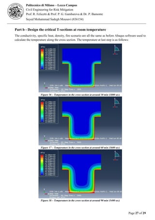 Fire Resistance of Materials & Structures - Analysing the Concrete ...