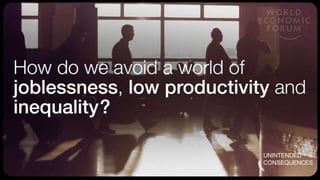 UNINTENDED
CONSEQUENCES
 