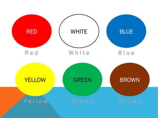 learning english about things and colors.pptx