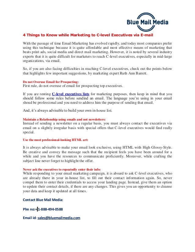 C Level Executives Email List CEO, CFO, CMO, CIO, CTO