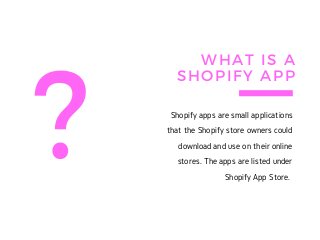 4 things to look for  while choosing a Shopify app for your store