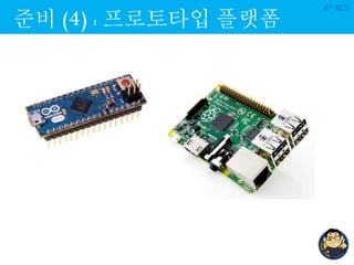 준비 (4) : 프로토타입 플랫폼
4th KCD
 