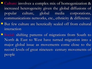 Theories of IR-4-globalization | PPT