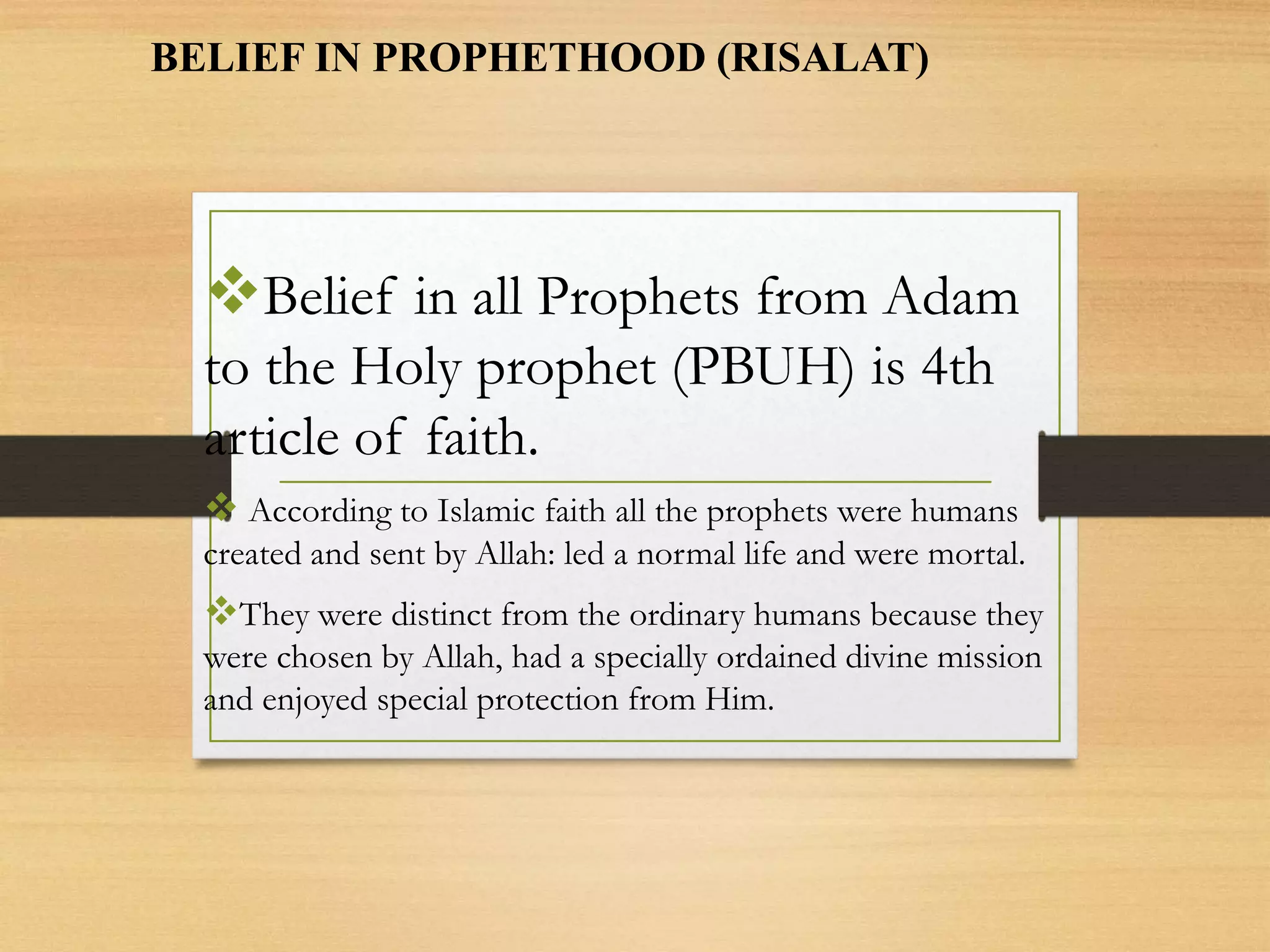 4th lecture BELIEF IN PROPHETHOOD (RISALAT).pptx