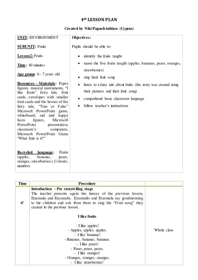 ms powerpoint lesson plan