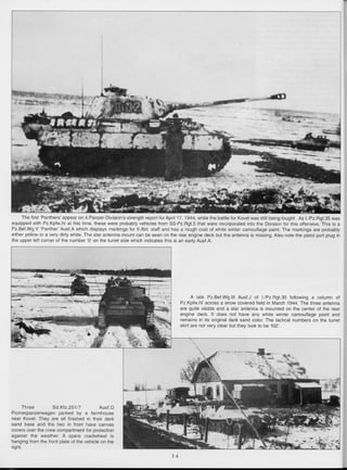 4th Panzer division on the Eastern front