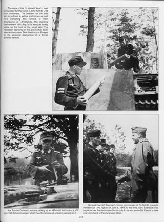 4th Panzer division on the Eastern front