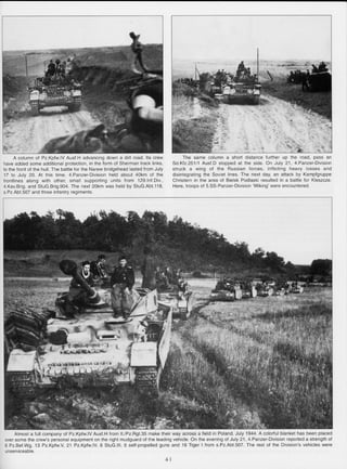 4th Panzer division on the Eastern front