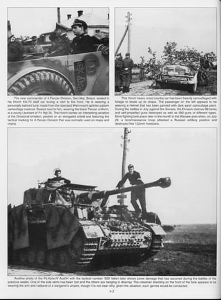 4th Panzer division on the Eastern front