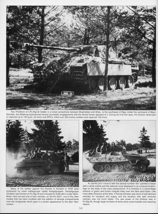 4th Panzer division on the Eastern front