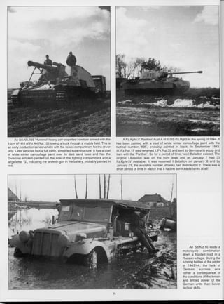 4th Panzer division on the Eastern front