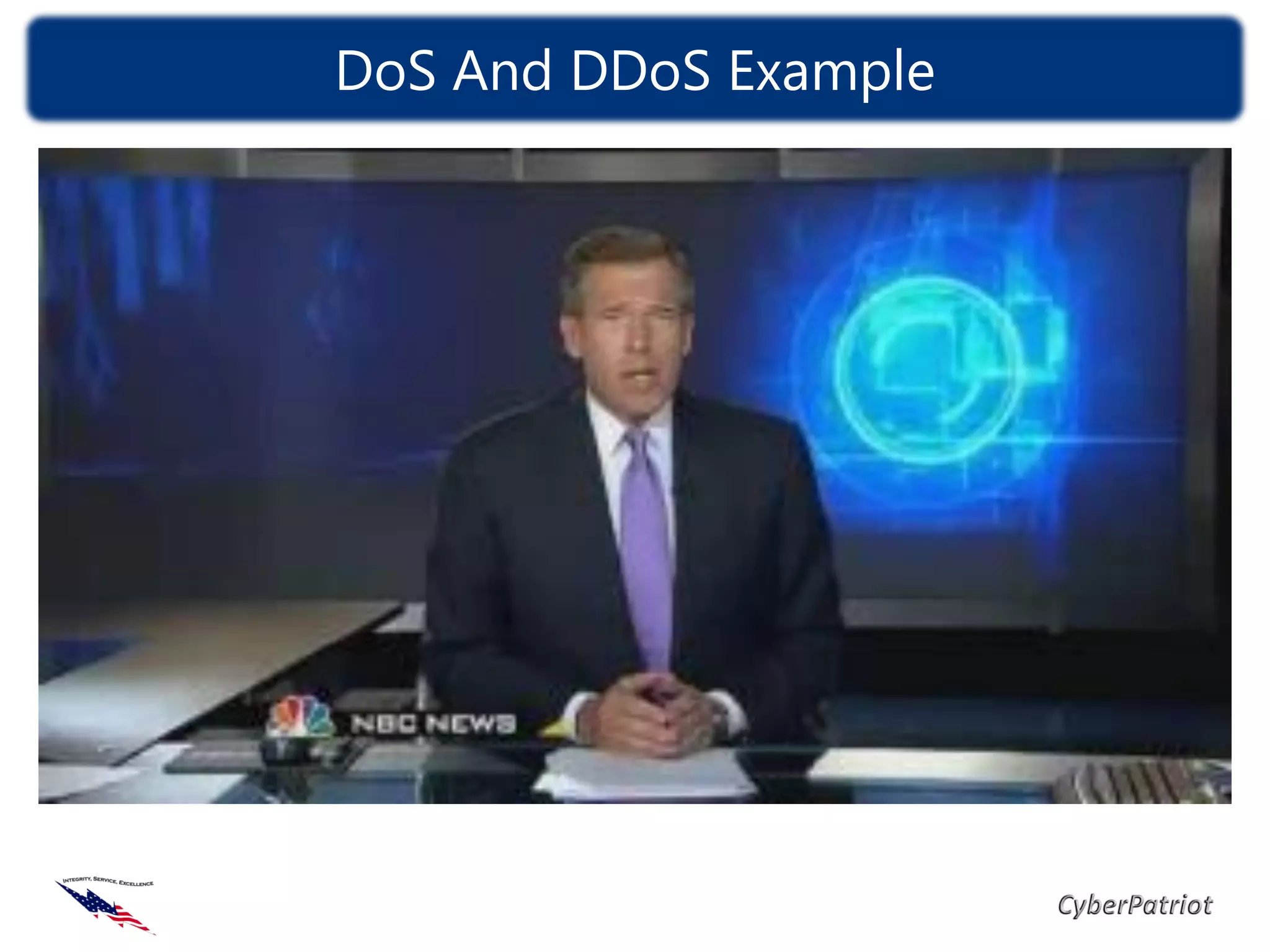 DoS And DDoS Example
 