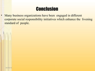Business Ethics and Corporate Social Responsibility | PPT