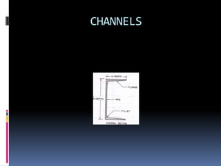 Structural Channel Code Structural Steel Work | PPTX