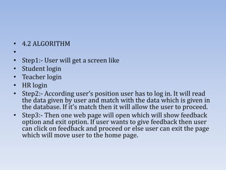 java mini project for college students | PPTX | Databases | Computer ...