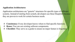 Unit3: System Models and Architectural Design in Software Engineering | PDF
