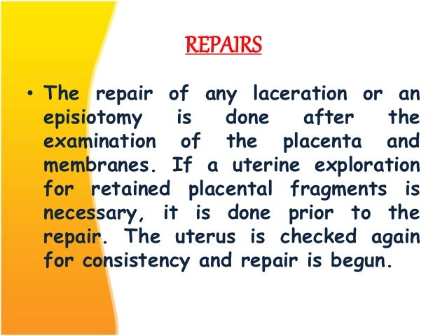 4th Stage Of Labor M Sc 1st Year 4th Stage Of Labor M Sc 1st Year
